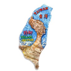 유로고 대만 마카오 중국 몽골 홍콩 기념품 냉장고 자석, 대만-12-예류