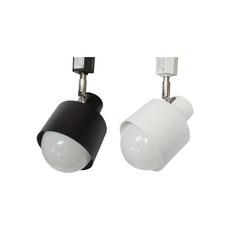 나이스조명 레일형 미니원통, 블랙