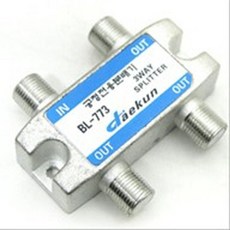 (5 세트) TV RF 안테나 분배기 3대1