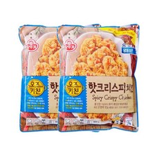 오뚜기 오즈키친 핫크리스피치킨_냉동 500g 2개, 2세트