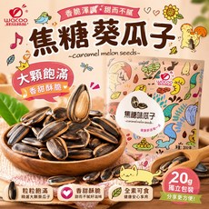 Wacoo 旺瓜 焦糖葵瓜子 10入量販包 隨身攜帶 追劇零食, 1個