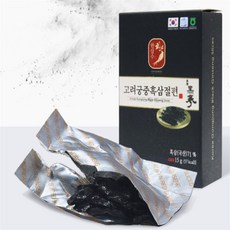 유쎌몰 한삼수 고려궁중 흑삼절편 15G X 10개 홍삼정과 인삼절편, 1개, 150g
