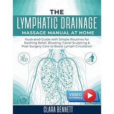 (영문도서)The Lymphatic Drainage Massage Manual at Home: Illustrated Guide with Simple Rou... Paperback, Independently Published, English, 9798275595604