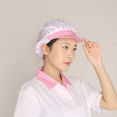 위생모자 식당 급식 망사 반망사 단체용 천모자 머리카락방지모 청결 주방, 1개, 블루_전체천