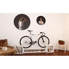 多功能收納直立式腳踏車車架 公路車車架 書櫃 鞋櫃, 1個