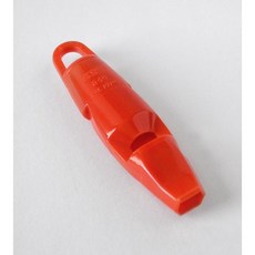 【K2】台製求生哨(長型)附掛繩 NO.k2-0094, 1個, 紅色