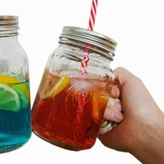 더굿샵 유리 머크컵 450ml 강화유리컵 유리커피잔 차머그컵