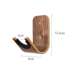 디자인의 나무 브래킷 기타 행어 벽 마운트 보관 우쿨렐레 후크, 1개, 1. Ukulele Holder