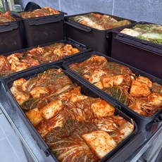 원칙과정성 국내산 전라도 고급진 호텔맛 시원아삭 배추김치 서울식 보쌈 수육 미원없는 건강한 집김치, 1개, 10kg