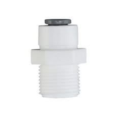 정수기피팅 부품-수I나사피팅, 1개, 6.35mm17mm수나사, (2)