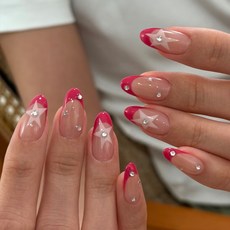 穿戴甲甲片高級感手工法式豹紋貓眼美甲片女士預製假指甲, 1個, BY1848星雲滿天:全碼(M/S/XS)成品條#30片/板