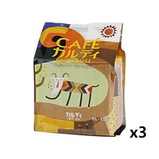 칼디 커피 카페 마일드 드립 드립백 10p 3팩세트, 3개, 10개입, 10g