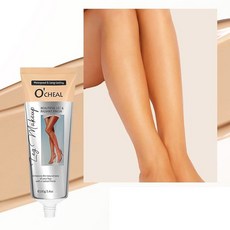 다리 팔 바디를 위한 다리 메이크업 컨실러 u2013 워터프루프 바디 파운데이션 풀 커버 오래 지속되는 자연 광채 마감 하얀 를 100g, 1개