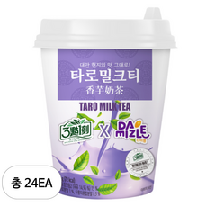 다미즐 3시15분 타로밀크티 원컵, 16g, 1개입, 24개