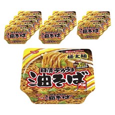 NISSIN 日清 蒜香醬油油拌麵 157g, 12入