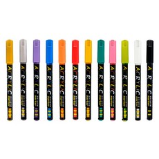 MONA 直液式壓克力麥克筆, 62 銀, 1個