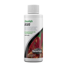 Seachem-西肯 Iron 高濃度鐵質添加劑 水族箱水草專用 促進生長 鮮豔色彩, 1個