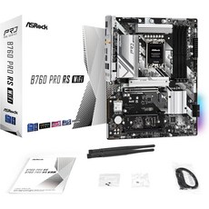 ASRock B760 Pro RS WiFi 6E LGA1700 HDMI DisplayPort eDP Intel ATX Motherboard DDR5 192GB 7200+ OC