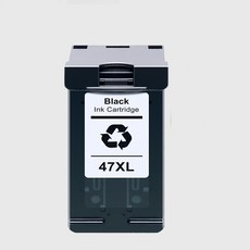 可循環加墨 相容墨水匣, 47XL黑色（600頁 ）, 1個