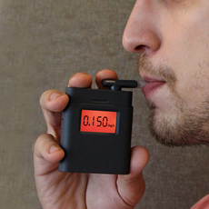 휴대용 음주측정기 음주단속기계 혈중알콜, 1개