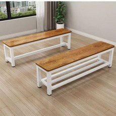탈의실 벤치 원목 쇼파 색상기재 실내 약국 강당 목욕탕 60x30x45사진참조 로비, U01KSMRBEB79GQNR0Q8NXY8JKE-022, V. 황금빛 참나무 흰색 유약 흰색 프레임 이중 구조