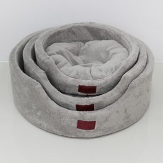 강아지 범퍼 워머 원형 방석 그레이 대형 1P 쿠션 uts3+bKo