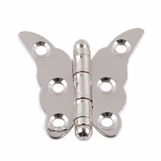 엔틱소품 소가구 장식경첩 30X29, 흑니켈/4-165B, 1개