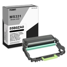 55B0ZA0 이미징 유닛 MS331 드럼 교체용 Lexmark B3340dw B3442dw M1342 MB3442adw MB3442i MS331dn MS431dn MX331a, 55B0ZA0 이미징 유닛 MS331 드럼 교체용 Le