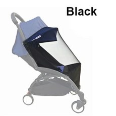 유모차 발 주머니가있는 모기장, 1. Black, 1개