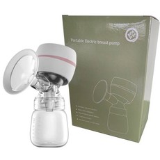 低音降噪自動擠乳器 液晶觸屏顯示 四種模式切換 吸乳器, 1個, 白色