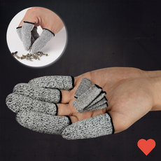 안전용품 손가락 칼 베임 방지 택배 포장 손끝 골무 작업용, 1p