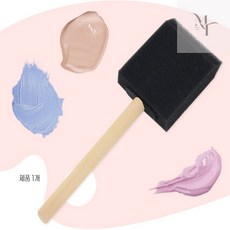 만트라샵 스폰지 붓 5cm 가구페인팅붓 다용도붓 바니쉬스펀지붓 물감붓 페인팅도구 스펀지팁브러쉬 공예도구