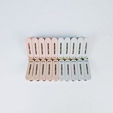 마코제이 빨래집게 양말 수건 걸이 소형 20P, 파스텔혼합, 1개