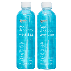 아쿠아디코코 pH 7.5 약 알칼리성 물 미네랄 워터 미세플라스틱 없는 깨끗하고 안전한 프리미엄 최고급 물 (FDA 할랄 인증 칼슘 칼륨 규소 마그네슘 함유), 20개, 500ml