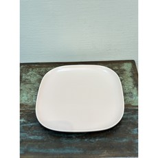 YCY 馬卡龍系列四方淺盤 8吋 9吋 10吋 西餐早午餐甜點盤, 粉,M, 1個