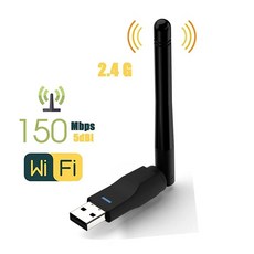 2.4GHZ USB 2.0 어댑터 50MBPS 와이파이 무선 네트워크 카드 안테나 칩셋 RALINK MTK 760 노트북 PC용, MTK7601 Chip, 1개