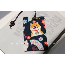 검도 면수건 머리 땀받이 조절할 갈색 보호장비 턱받이 모자 요리 시바견 받이, 다크네이비