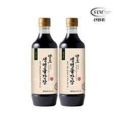 신앙촌 양조 생명물간장, 860ml, 2개