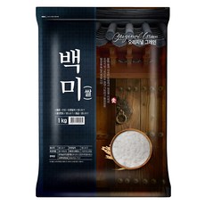 오리지널그레인 2025년산 햅쌀 백미, 상등급, 1kg, 1개