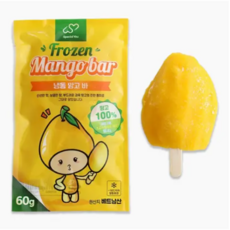아이스 망고바 망고스틱 / [아이스박스포함], 11개, 60g