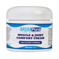 KALA HEALTH MSMPure 맥시멈 스트렝스 MSM 크림 - 56.7g(2온스) 빠른 흡수 편안함과 유연성을 위한 얼룩 방지 포뮬러 - 미국산 MSM, KALA HEALTH MSMPure 맥시멈 스트렝스 M, 1개