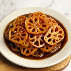 30년전통 엄마손맛 가정식 수제반찬 연근조림, 1개, 250g