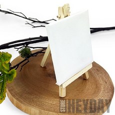 미니 이젤 캔버스 세트(10X10cm) 매장소품