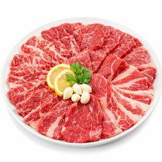 [한정초특가] 소고기 모둠 구이 세트 갈비살 부채살 업진살 우삼겹 디아머스, 1세트