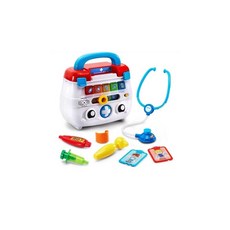 Vtech 小醫生互動學習組，角色扮演玩具，醫療工具套裝，兒童學習玩具, 1個, 白色