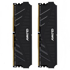 글로웨이 C18 천책 시리즈 DDR4 데스크톱 메모리 스태리 블랙 3200MHz 8GB 2개입, 1개, GW3200N8G-18 1개, GW3200N8G-18