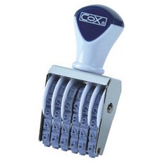 COX 4號字六連號碼印(NO.4-6)辦公事務用品，文件管理專用, 1個