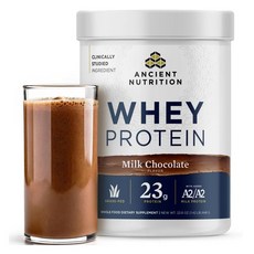 ANCIENT NUTRITION 乳清蛋白牛奶巧克力, 1個, 646g