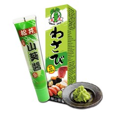 嚴選SHOP 松井 特辣山葵醬條43g 奶素 哇沙米 山葵醬 芥末膏 山葵條 芥末條, 1個, 松井-特辣山葵醬條43g