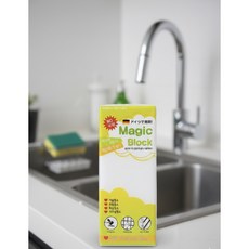 매직블럭 독일 기술력 멜라민 청소 스펀지 특대형, 1개